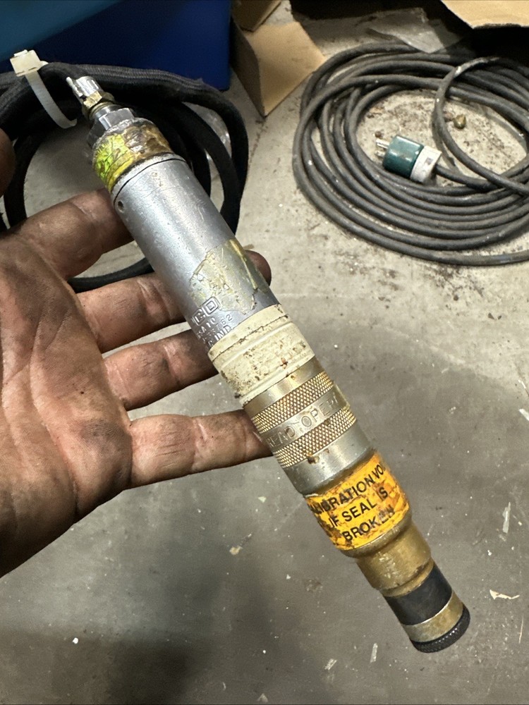 Cleco 4RSA10 Inline Pneumatic Adjustable Torque Nutrunner Screwdriver 1/4" Drive