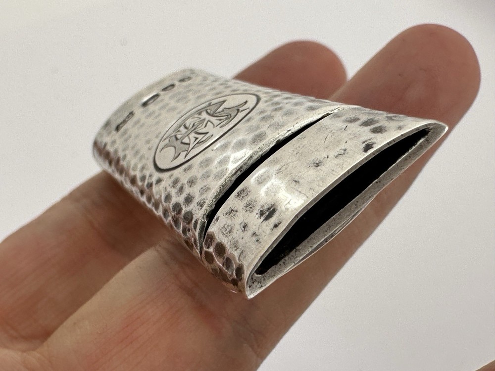 Victorian Solid Silver Combination Whistle /Vesta c.1894
