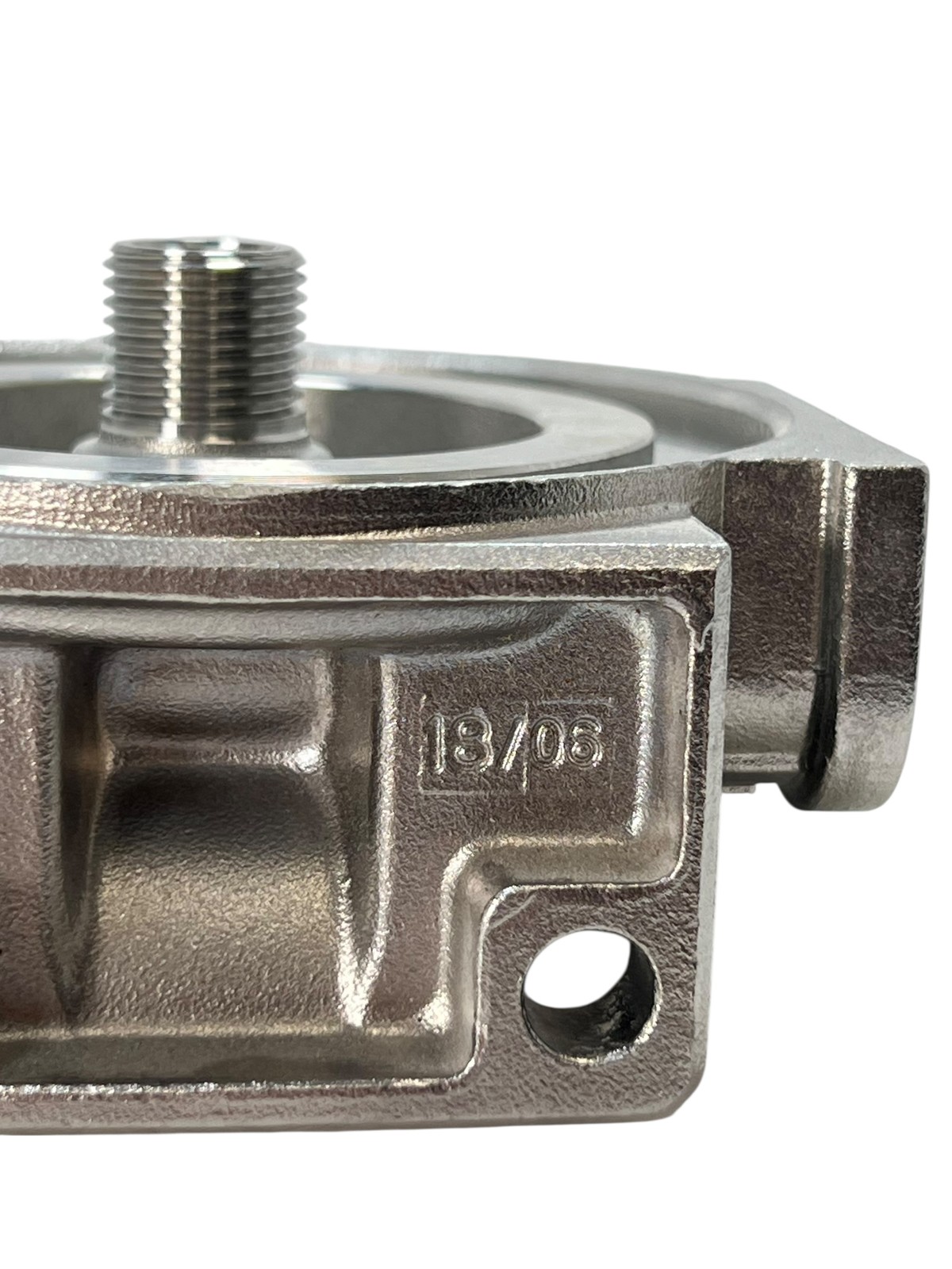 Sierra Marine 18-7776, 3/8 Fuel / Water Separator Stainless Bracket, (No Plugs)