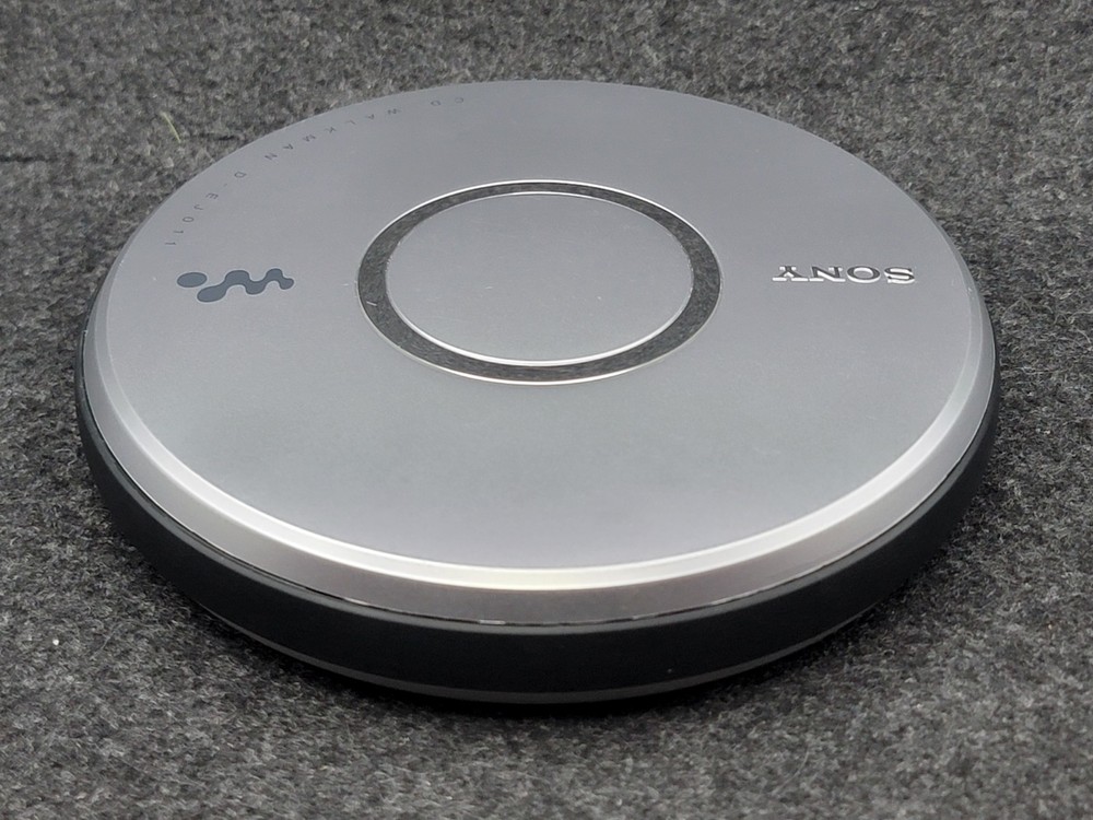 Sony D-EJ011 CD Walkman Portable CD Player Discman - Silver [Tested]