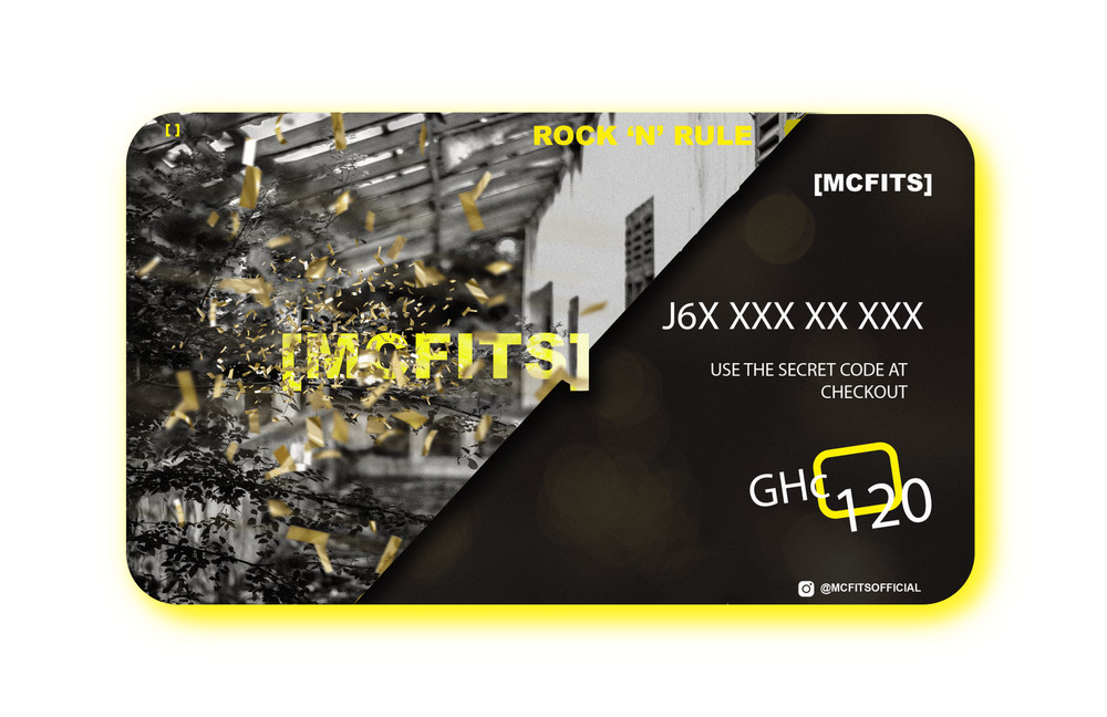 MCFITS GIFT CARDS (E-mail Delivery)