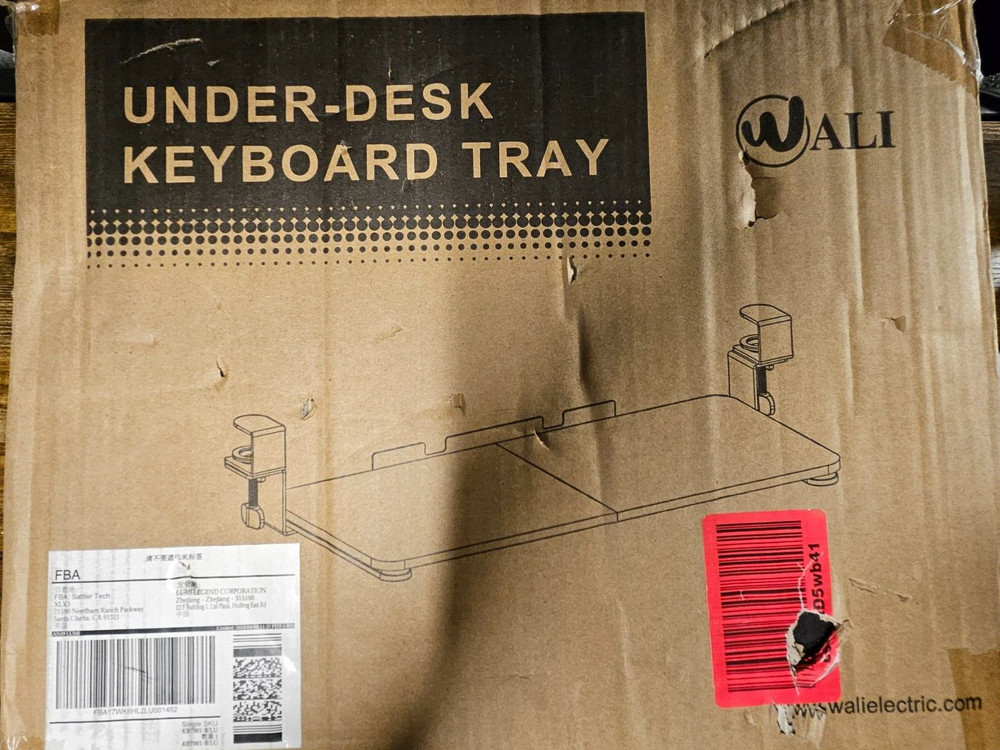 Under-Desk Keyboard Tray