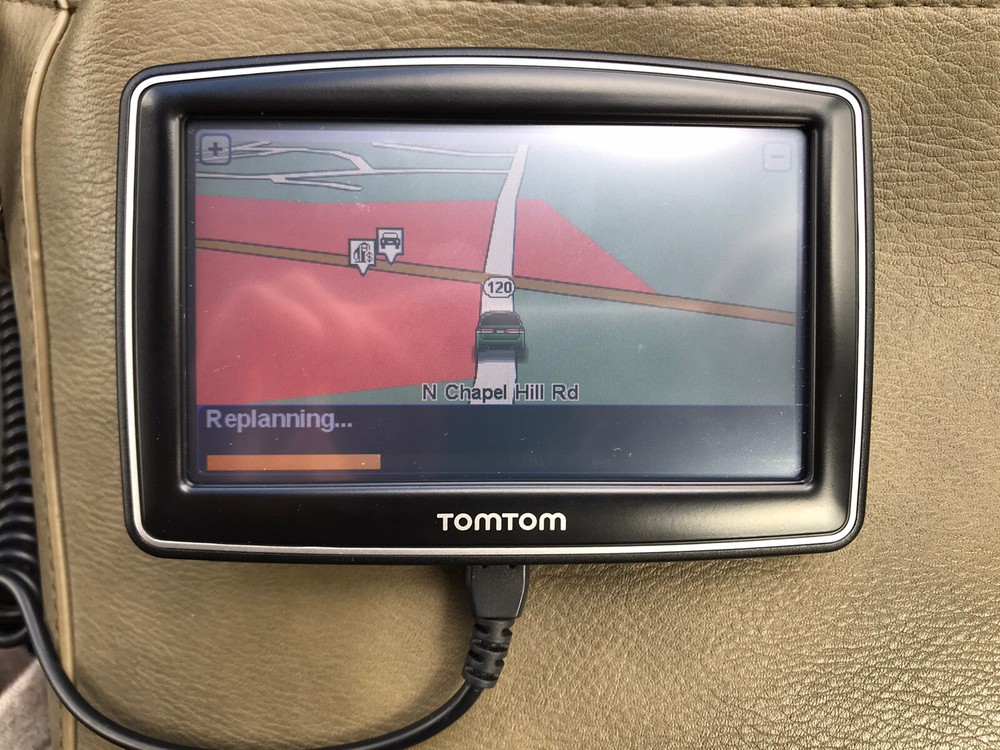 TomTom XL Car GPS Navigation System Touch Screen N14644 Works