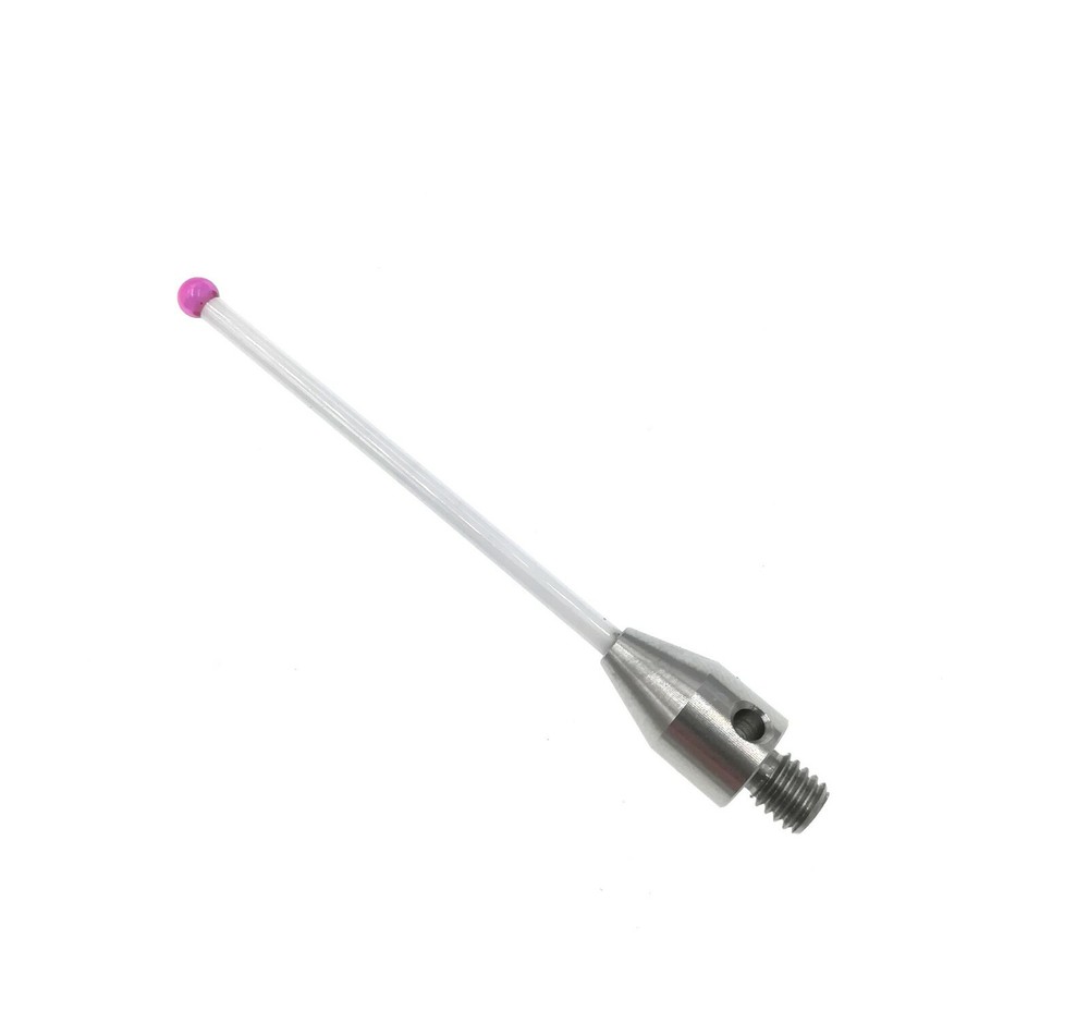 Cmm Touch Probe Stylus Ceramic Stem M4 Thread 3mm Ruby Tip 50mm Long A-5003-3680