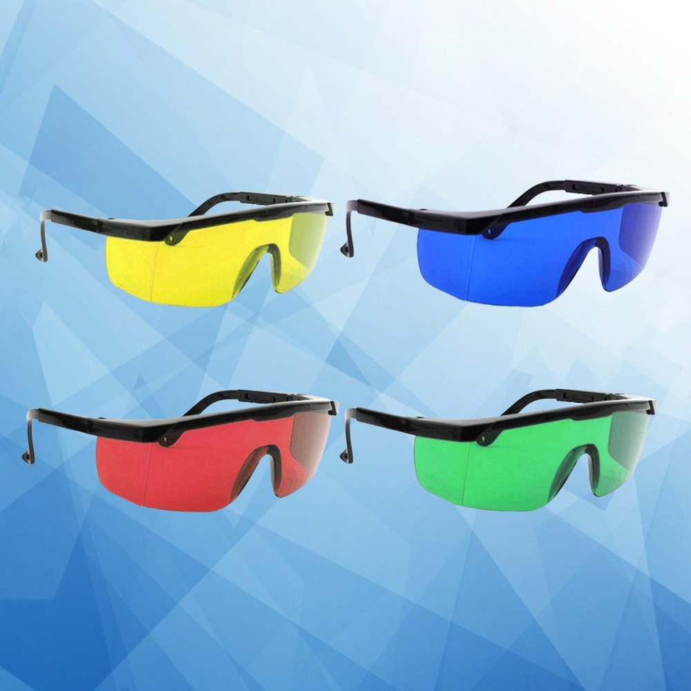 4Pcs Protective Glasses Eyeglasses Eye Patch Eye Protector (Green,