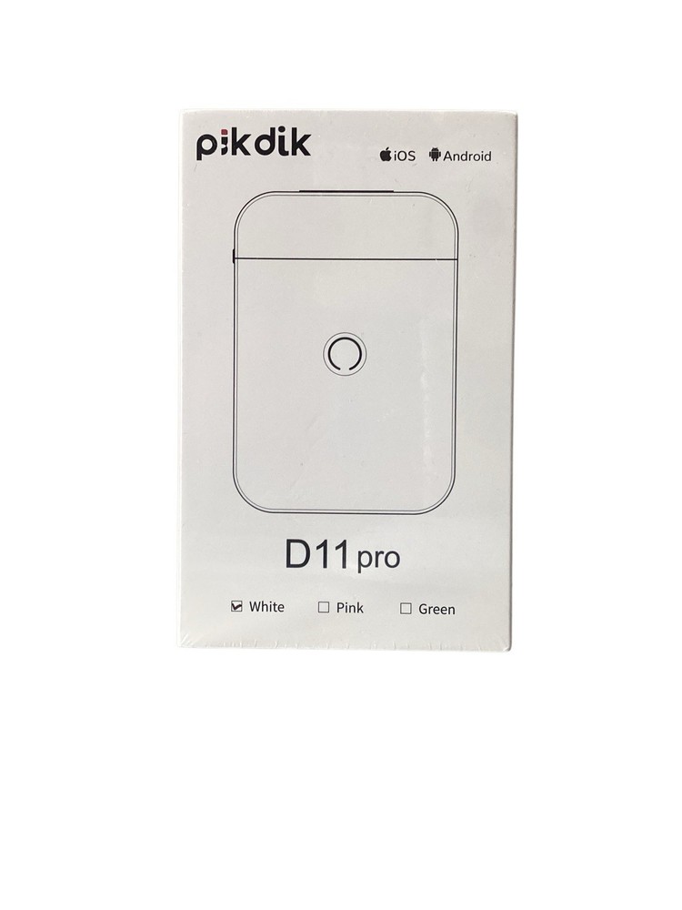Mini Bluetooth pik dik d11 pro label maker For IOS & Android