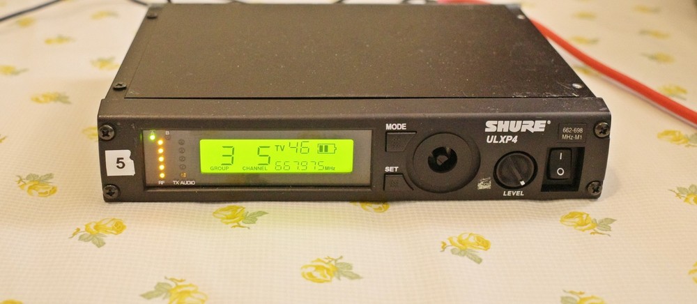 Shure ULXP4 Wireless Receiver 662-698 MHz M1