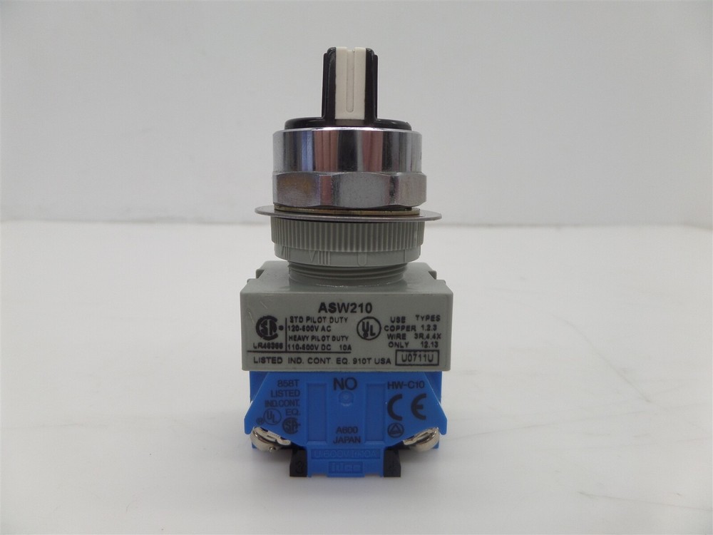 IDEC ASW210 2 Position Selector Switch