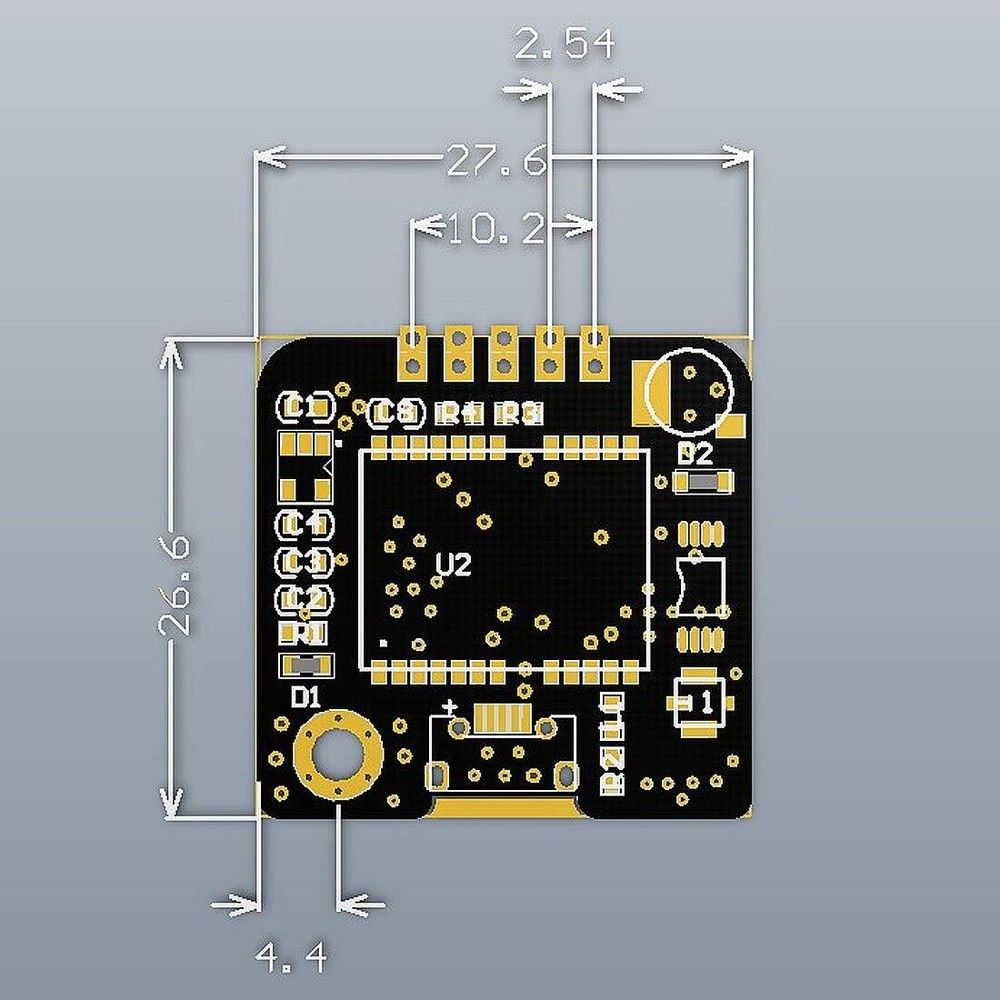 2Pcs GT-U7 GPS Module Navigation Satellite Positioning Compatible with NEO-6...