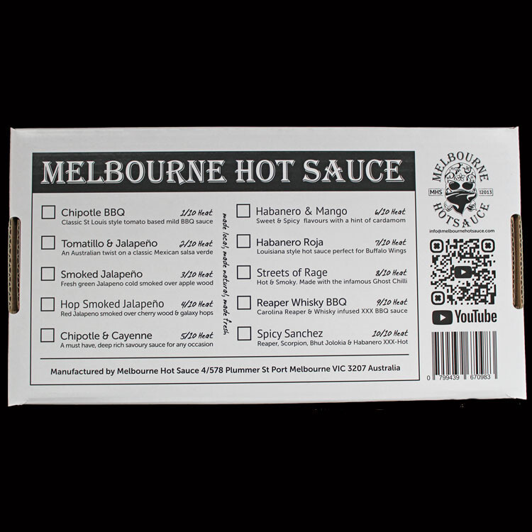 Melbourne Hot Sauce BBQ 6 pack