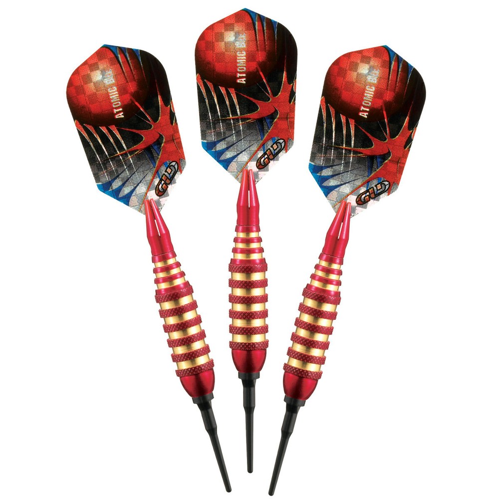 Viper Atomic Bee Soft Tip Darts - Dartboard Game Accessory - Red - 16 Grams