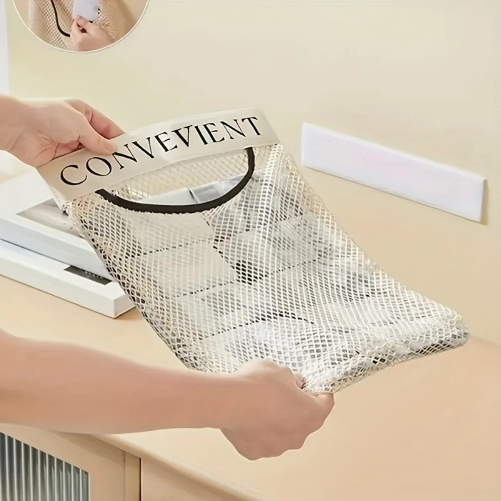 Wall Mounted Plastic Bag Organizer Reusable Storage Holder Kitchen