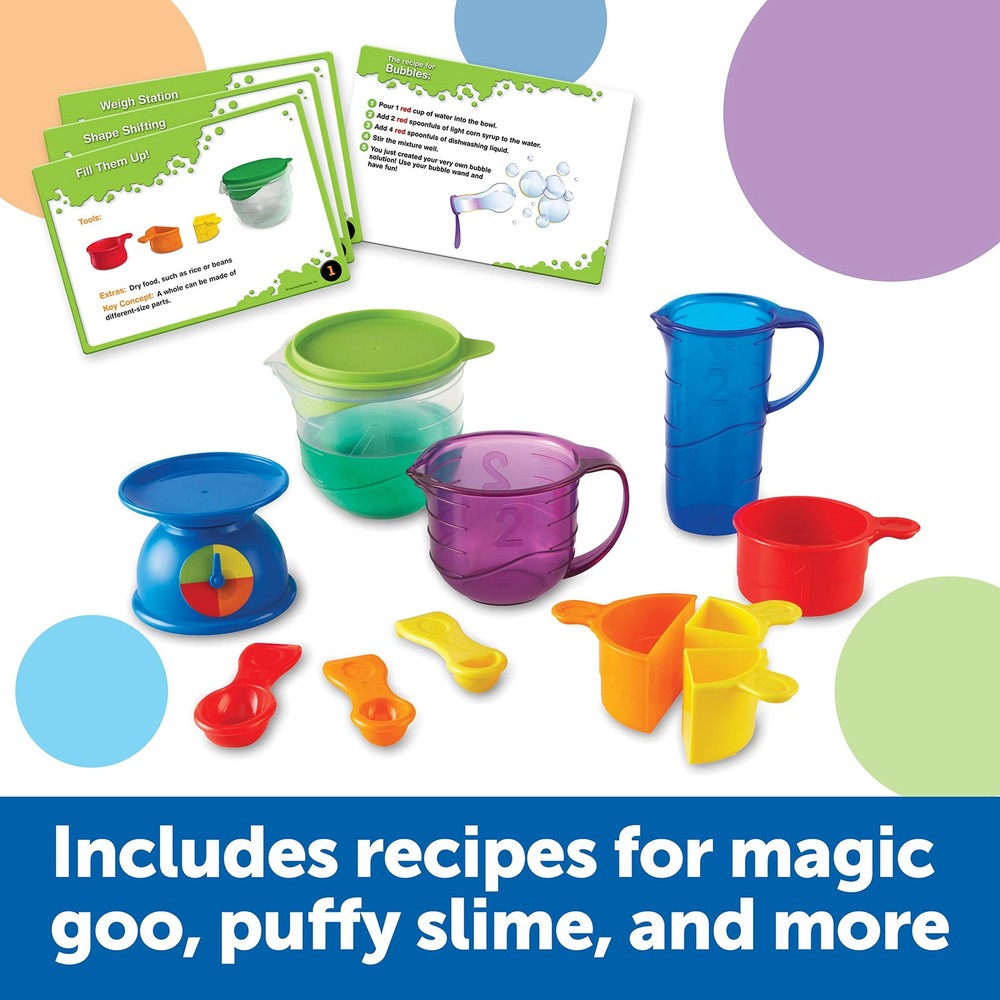 Learning Resources Mix And Measure Activity Set, Experiment Mixing Tools, 22
