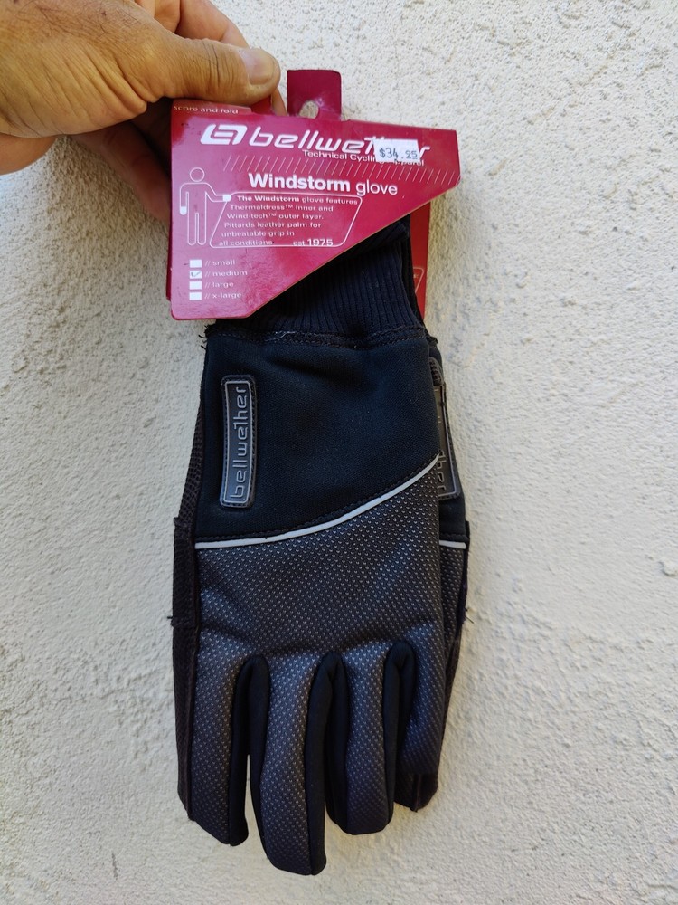 Bellwether Size Medium Cycling Gloves New Leather