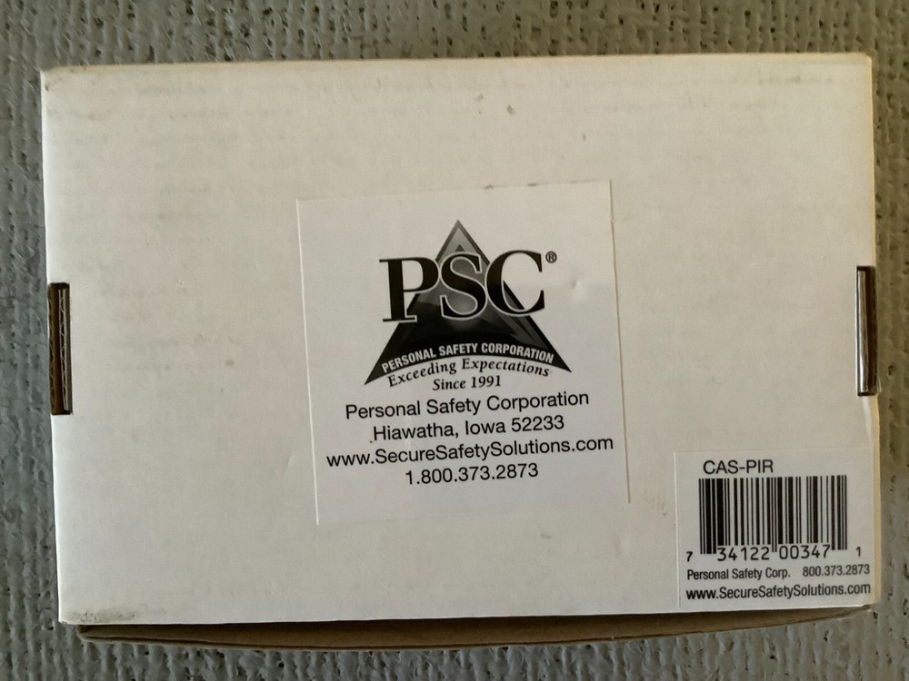 SECURE Caregiver Alert System Wireless Motion Sensor Model # CAS-PIR NOB