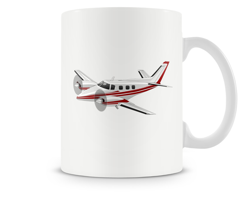 Beechcraft B60 Duke Ceramic Coffee Mug - 15oz.