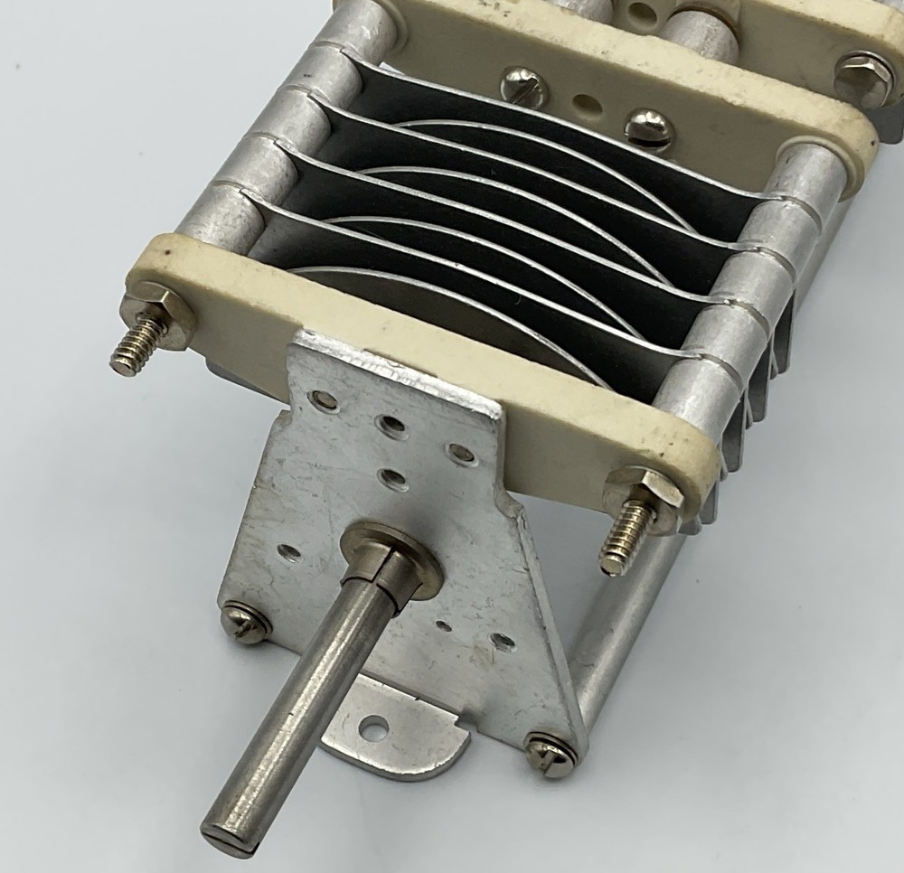 E.F. Johnson, Dual Variable Capacitor, 55 ED 45, Variable Capacitor