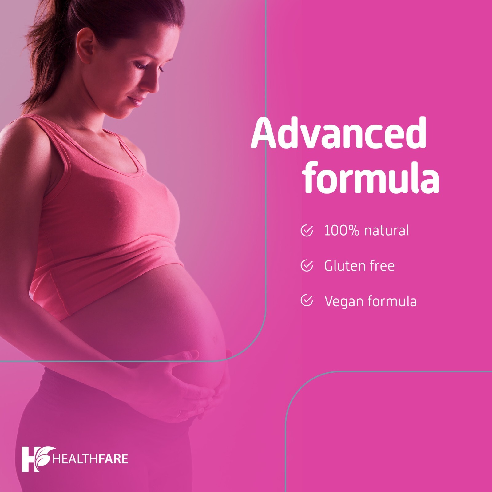 HealthFare Folic Acid 400mcg 300 Tablets Folate Vitamin B9 Water-Soluble