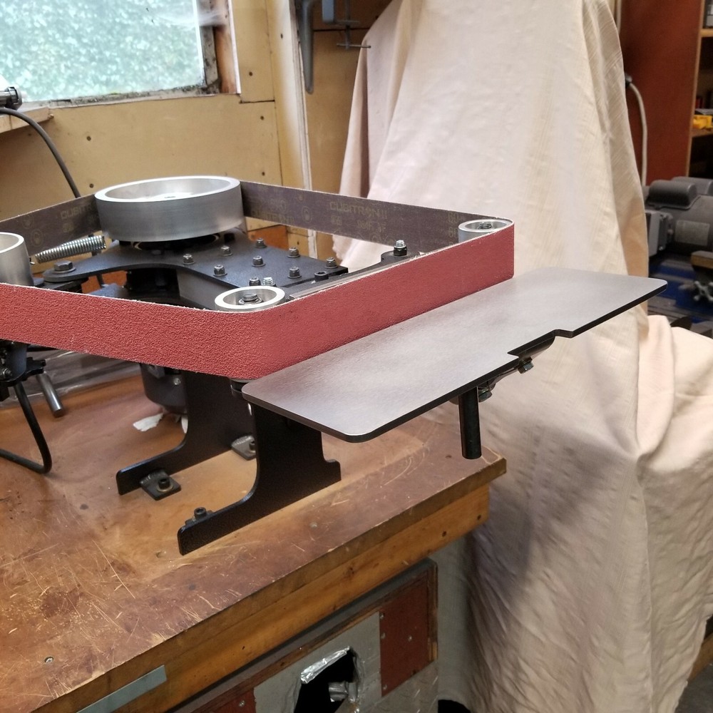 D-D Work / Tool Rest for KMG-TX Knife Belt Grinder - 14" Table