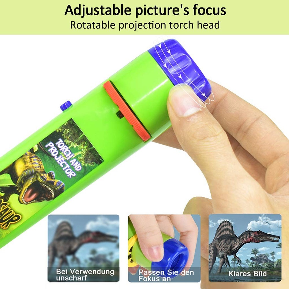 Slide Projector Torch Projection Light Small Torches lamp Flashlight Educatio...