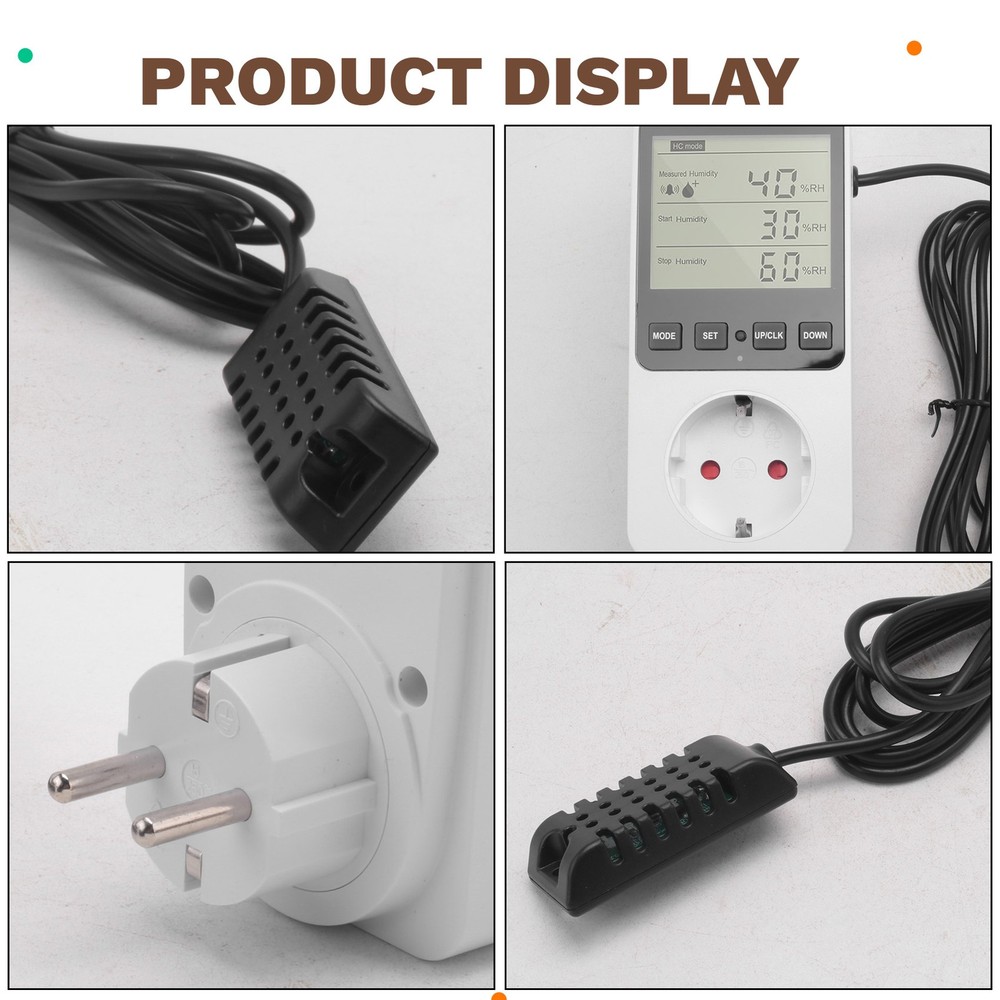 Humidity Controller, Temperature Controller Socket 230V, Temperature Switch, S9079