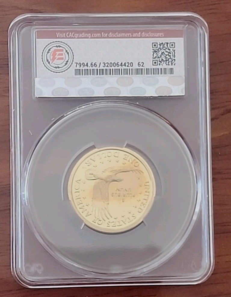 2000 S Sacagawea $1 CAC PR66 DCAM