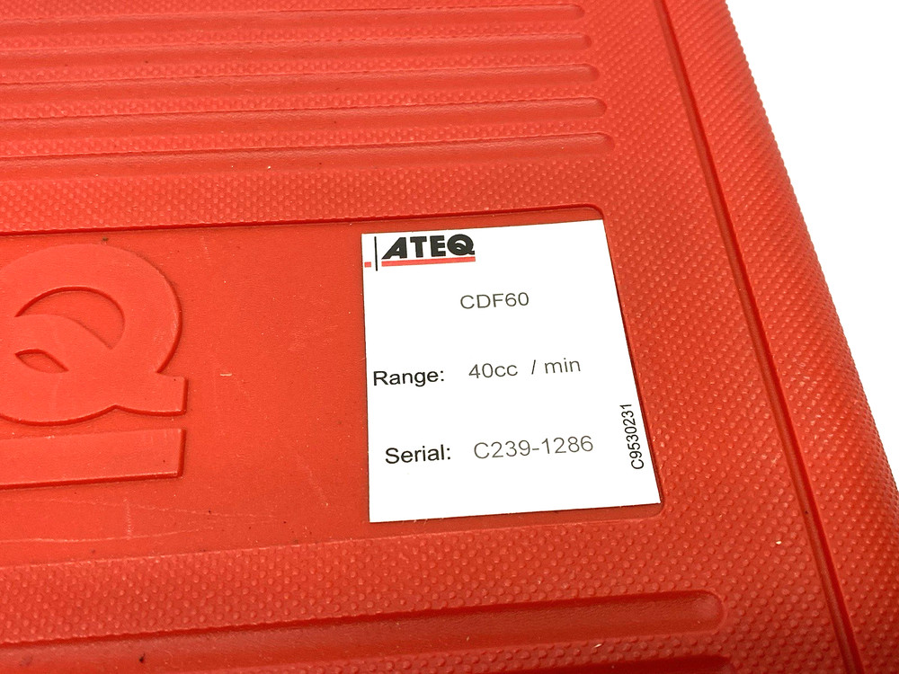 ATEQ CDF60 Compact Handheld Leak/Flow Calibrator