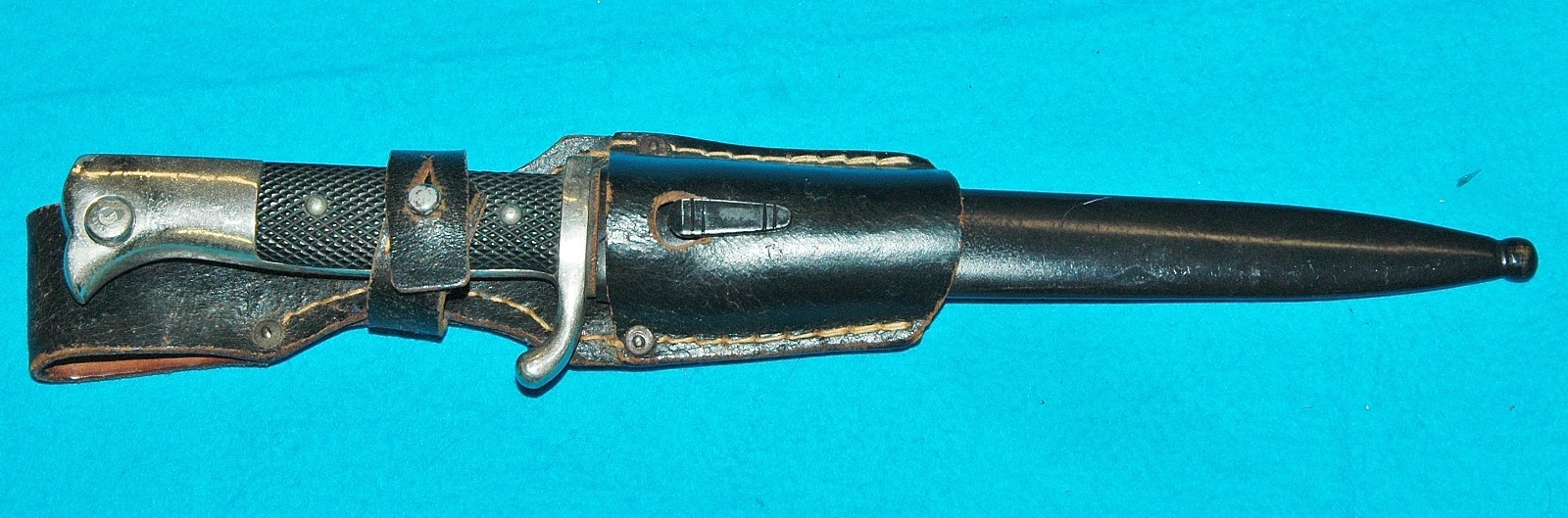 German WW2 Army Dress Carbine Bayonet M1940-Paul Seilheimer/ Solingen w/ Scab.