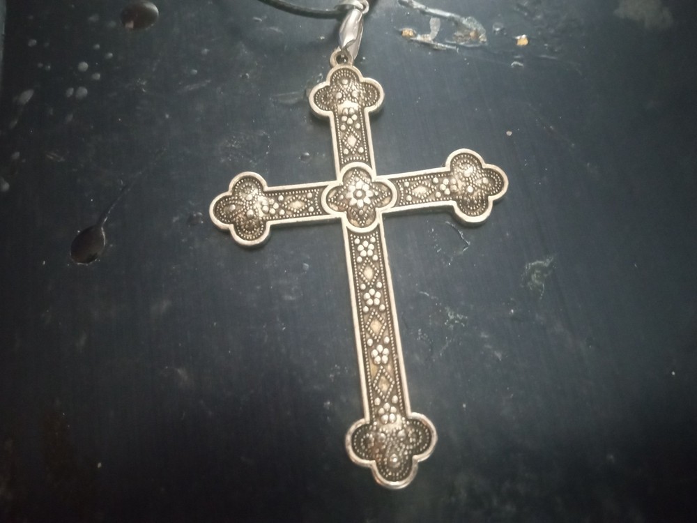 Handmade Silver Plated Cross Crucifix