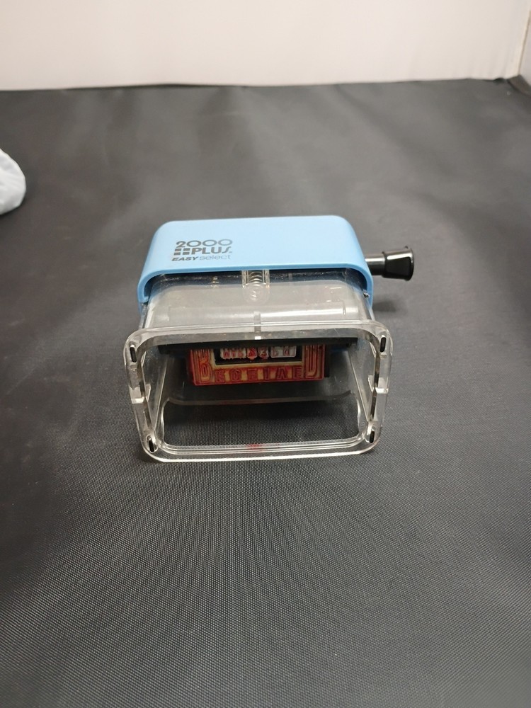 Self Inking Received Date Stamp Red Needs Ink Office Rubber Stamp Adjustable