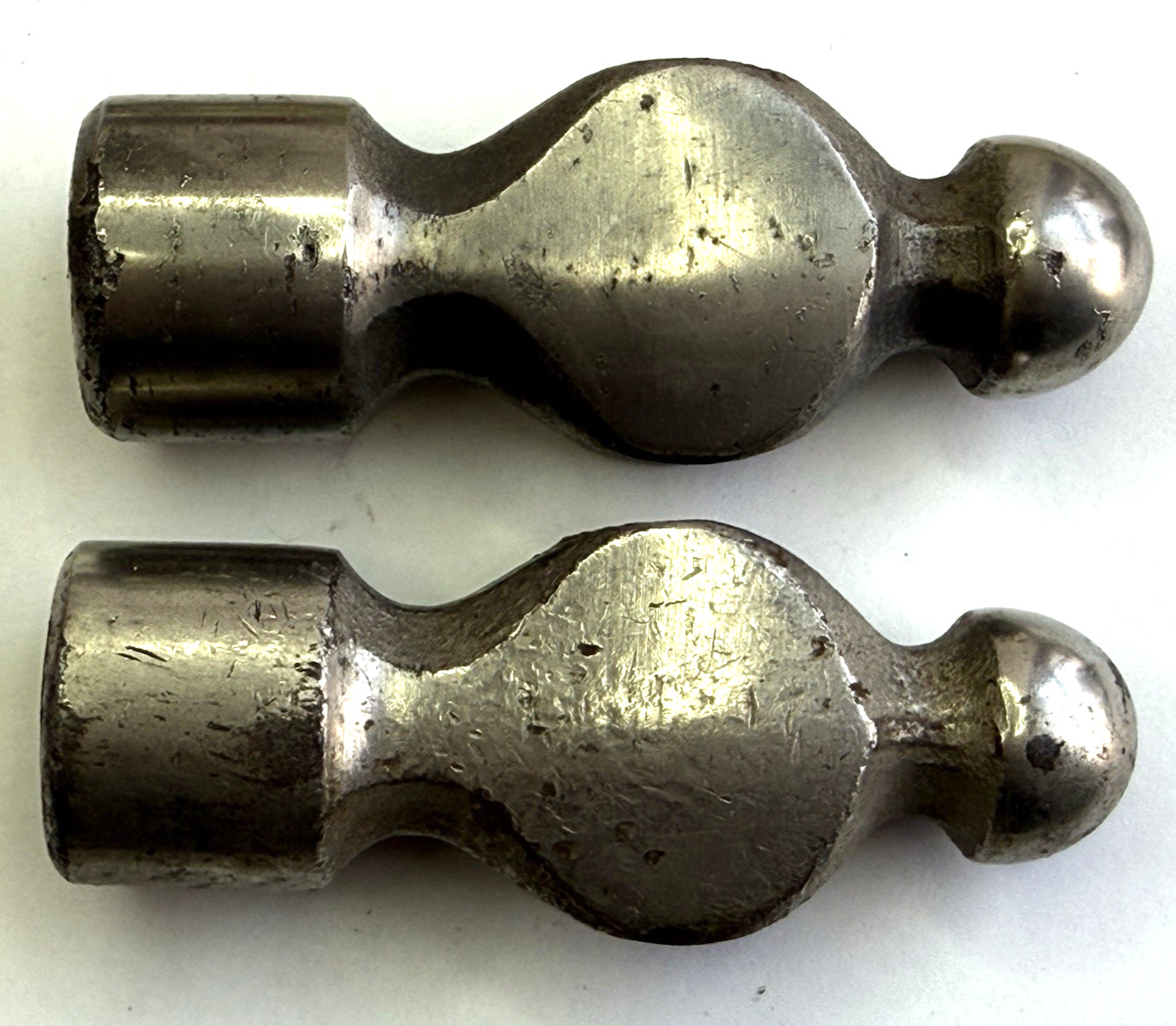 2 Craftsman Ball Peen Hammer Heads Used