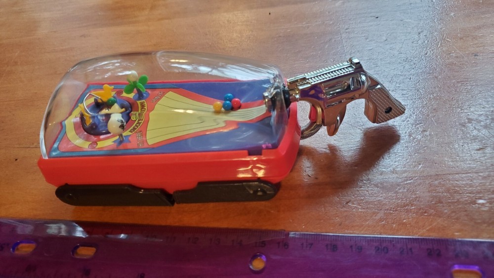 RARE 1998 Basic Fun Electronic Shooting Gallery Toy Tabletop Works Great