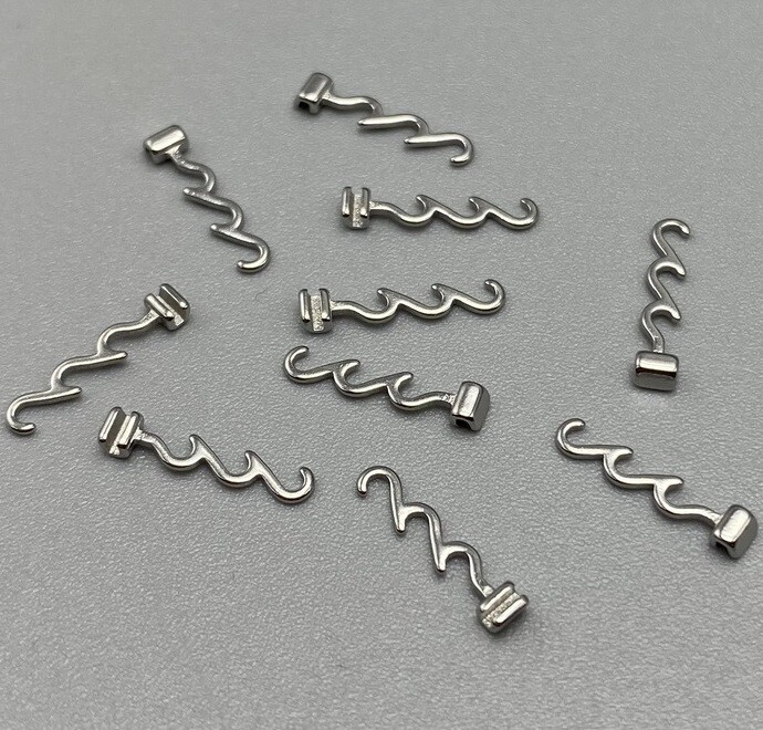 Dental Orthodontic Crimpable Hooks Multi-Function Long Left Right Accessory Hook