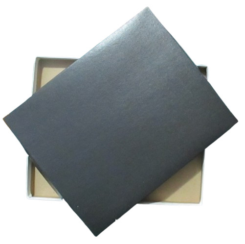 Matte Black Gift Box 13.25"x10.75"x1"h Solid Cardboard Display Packaging