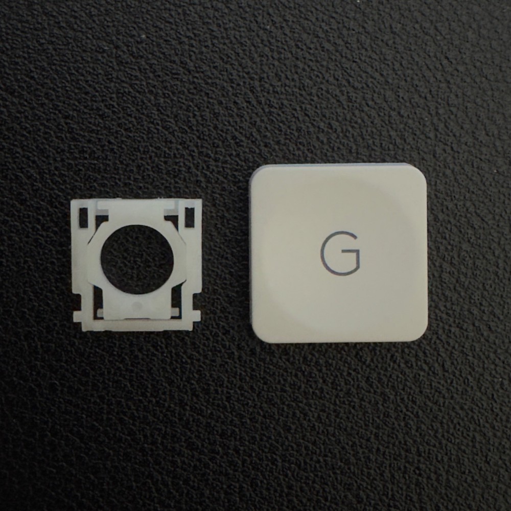 Logitech MX Keys S Keyboard ~ Replacement Key & Switch Part ~ Pale Gray White