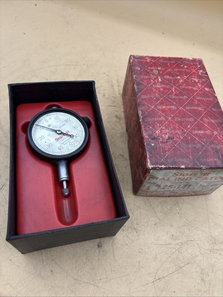 STARRETT No 25-141- S Dial Indicator .500" range