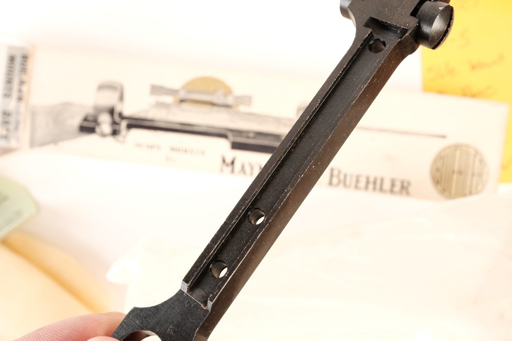 H221 Buehler Scope Mount Base Code M-S Mannlicher Schoenauer Side Mount & Base