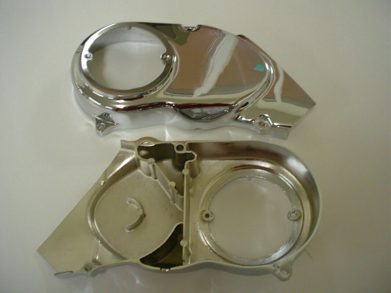 CT70 SL70 XL70 CHROME PLATED ALUMINUM FLYWHEEL COVER CASE (S1148)