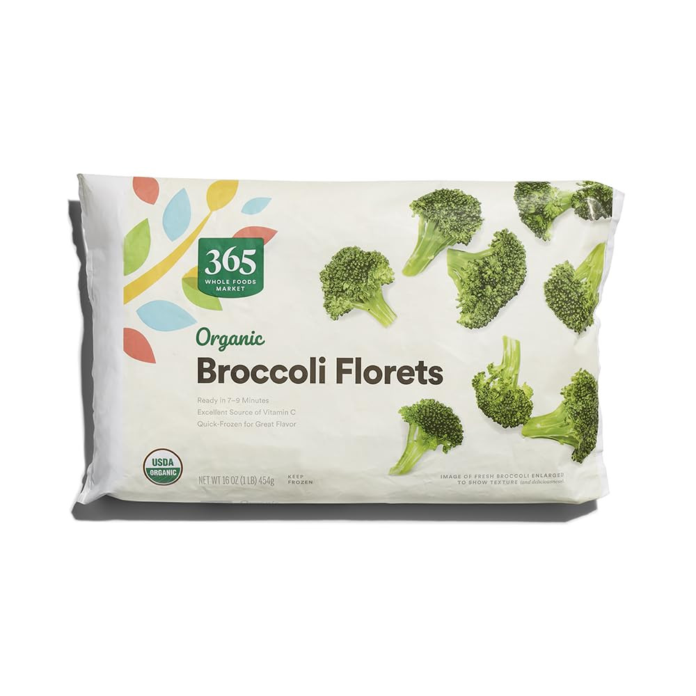 , Organic Broccoli Florets, 16 Oz, (Frozen)