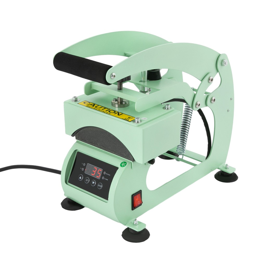 Hat Heat Press Machine with Digital LCD Timer & Temperature Control for Caps