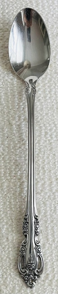 Oneida Community BRAHMS Stainless 4 Iced Teaspoons