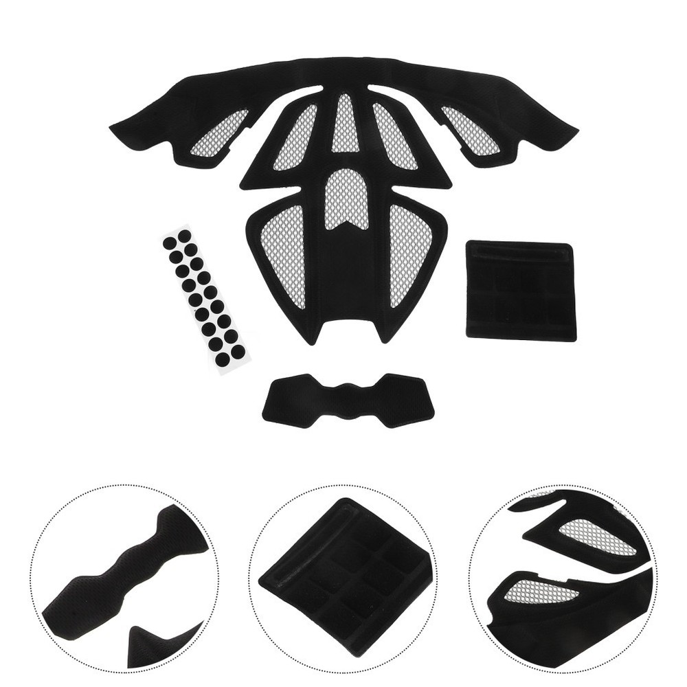 4 Pcs Bike Inner Padding Kit Universal Foam Cushion Replacement Set