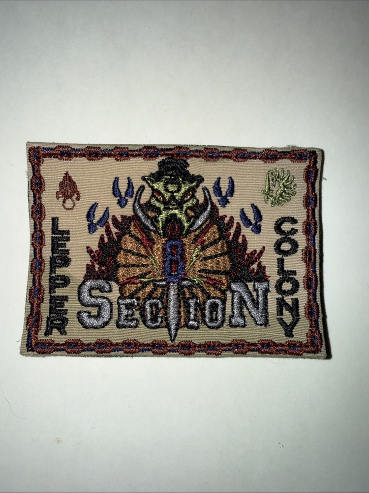 French Foreign Legion LEPPER COLONY 8 Section Commando Afgan War Patch