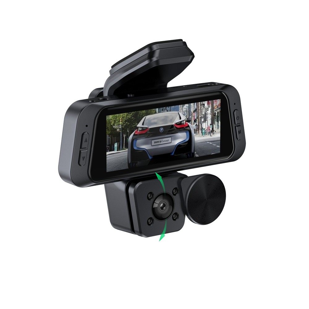 Car DVR Dash Cam Three Lens WIFI Video Loop Recording Motion Detection G-sensor