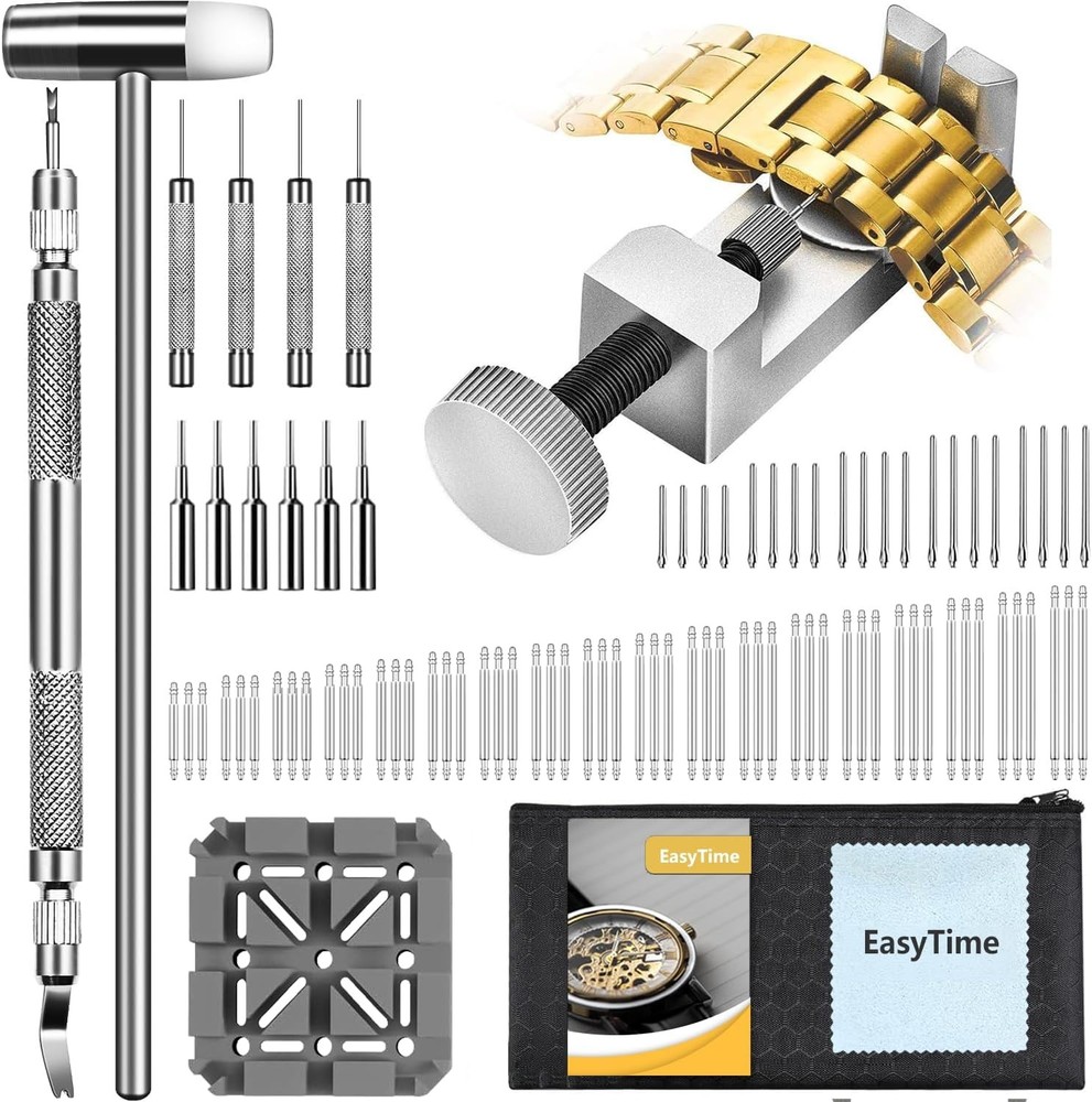 EasyTime Watch Link Removal Kit 108 Spring Bars 20 Pins