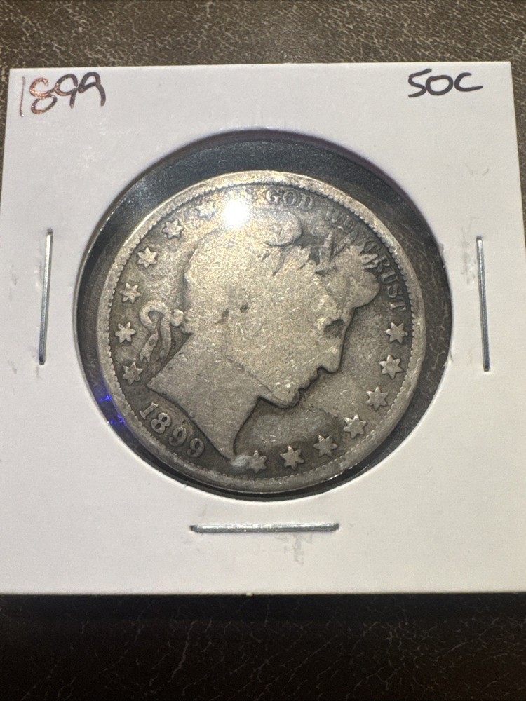 1899 O Barber half dollar