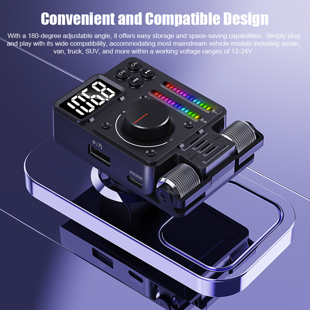 Car MP3 Player PD30W+USB Quick with B6Q2