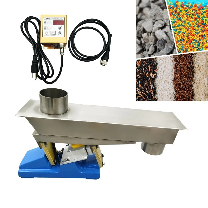 Small Closed Electromagnetic Vibrating Feeder with Controller GZV-3F 110V 20W