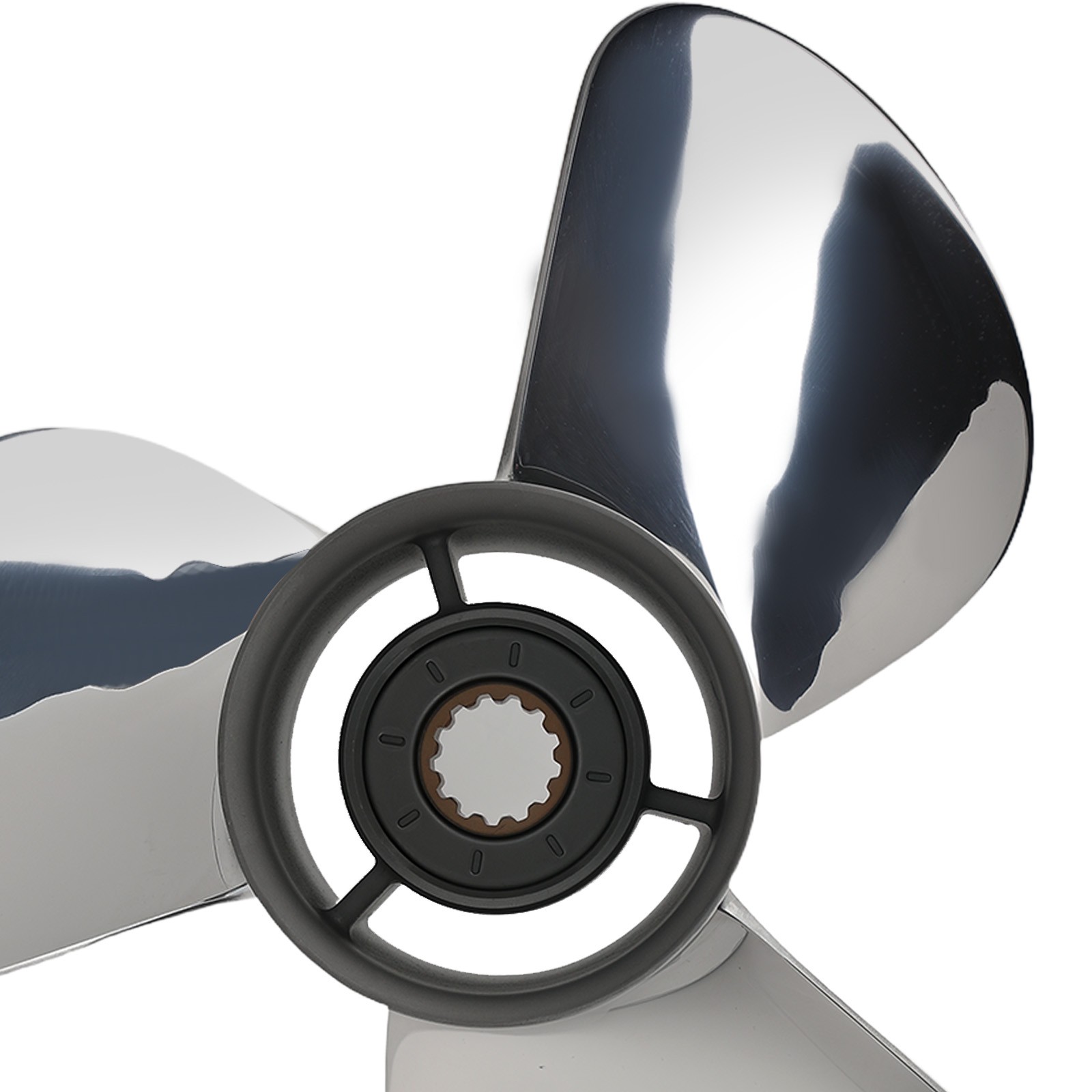 10.25x16 Stainless Propeller for Yamaha 40 50 60HP 663459780098 13 Spline