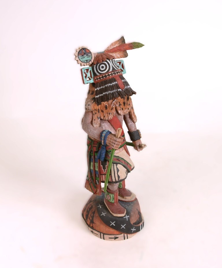 Hopi Kachina "Helili" By Woody Jewemcanewa
